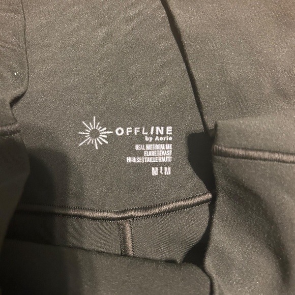 OFFLINE By Aerie Real Me High Waisted Crossover Flare Legging - Picture 3 of 4